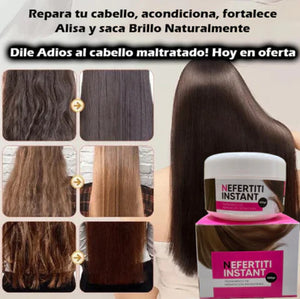 Crema Hidratante Alisadora de cabello Seda & Brillo para (Hombre & Mujer)